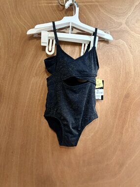 NWT Art Class Size 6 /7 Black one piece Girl's Bathing Suit